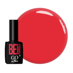 Гель-лак GO Active 017 Be Yourself кораллово-красный. 10 мл