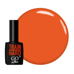 Гель-лак GO Active 021Train Hard оранжево-морковный. 10 мл
