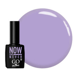 Гель-лак GO Active 033 Now or Never дымчато-сиреневый. 10 мл