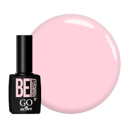 Гель-лак GO Active 057 Be Yourself светлый розовый. 10 мл