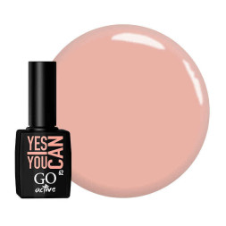 Гель-лак GO Active 062 розово-бежевый. 10 мл