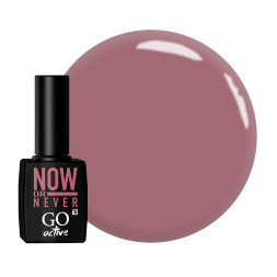 Гель-лак GO Active 063 Now or Never розовый латте. 10 мл