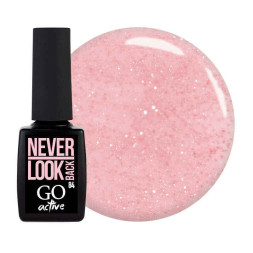 Гель-лак GO Active 084 Never Look Back светло-розовый с шиммерамии перламутром. 10 мл