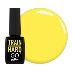 Гель-лак GO Active 091 Train Hard теплый желтый. 10 мл