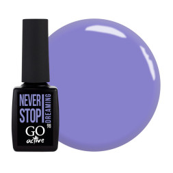Гель-лак GO Active 098 Never Stop Dreaming небесно-васильковый. 10 мл