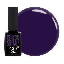 Гель-лак GO Active 122 Never Give Up фиолетовый. 10 мл