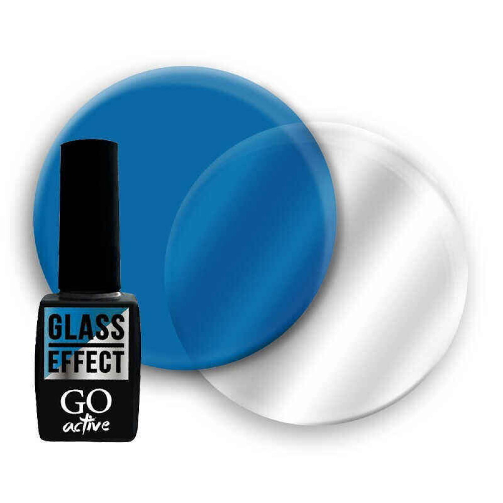 Гель-лак GO Active Glass Effect 07 синий. 10 мл
