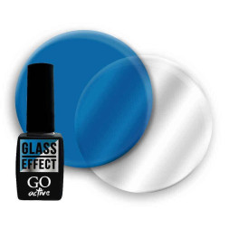 Гель-лак GO Active Glass Effect 07 синій. 10 мл