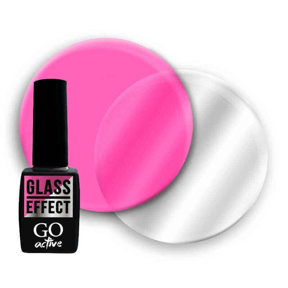 Гель-лак GO Active Glass Effect 10 розовый, 10 мл