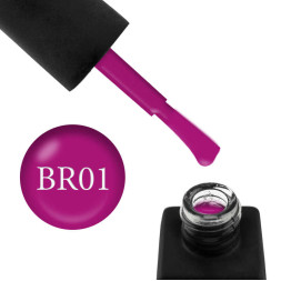 Гель-лак Kodi Professional Bright BR 001 неоновый пурпурный, 12 мл