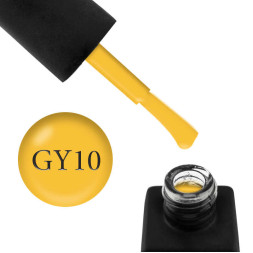 Гель-лак Kodi Professional Green & Yellow GY 010 яскравий жовтий, 8 мл