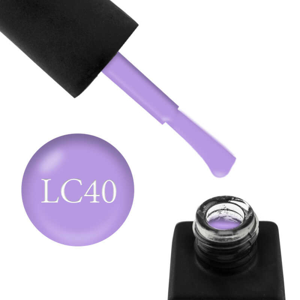 Гель-лак Kodi Professional Lilac LС 040 бузковий. 8 мл