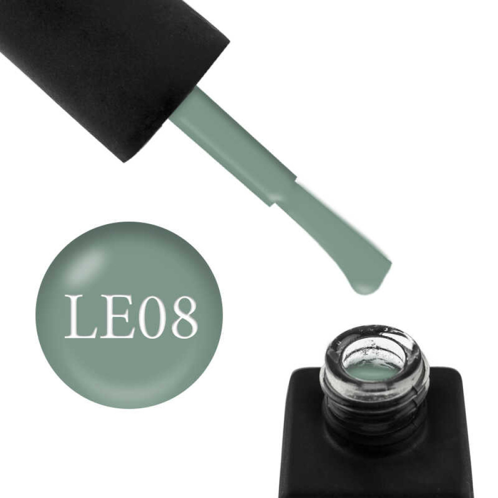 Гель-лак Kodi Professional Limited Edition Winter LE 008 серо-зеленый, 8 мл