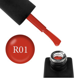 Гель-лак Kodi Professional Red R 001 помаранчево-червоний 12 мл