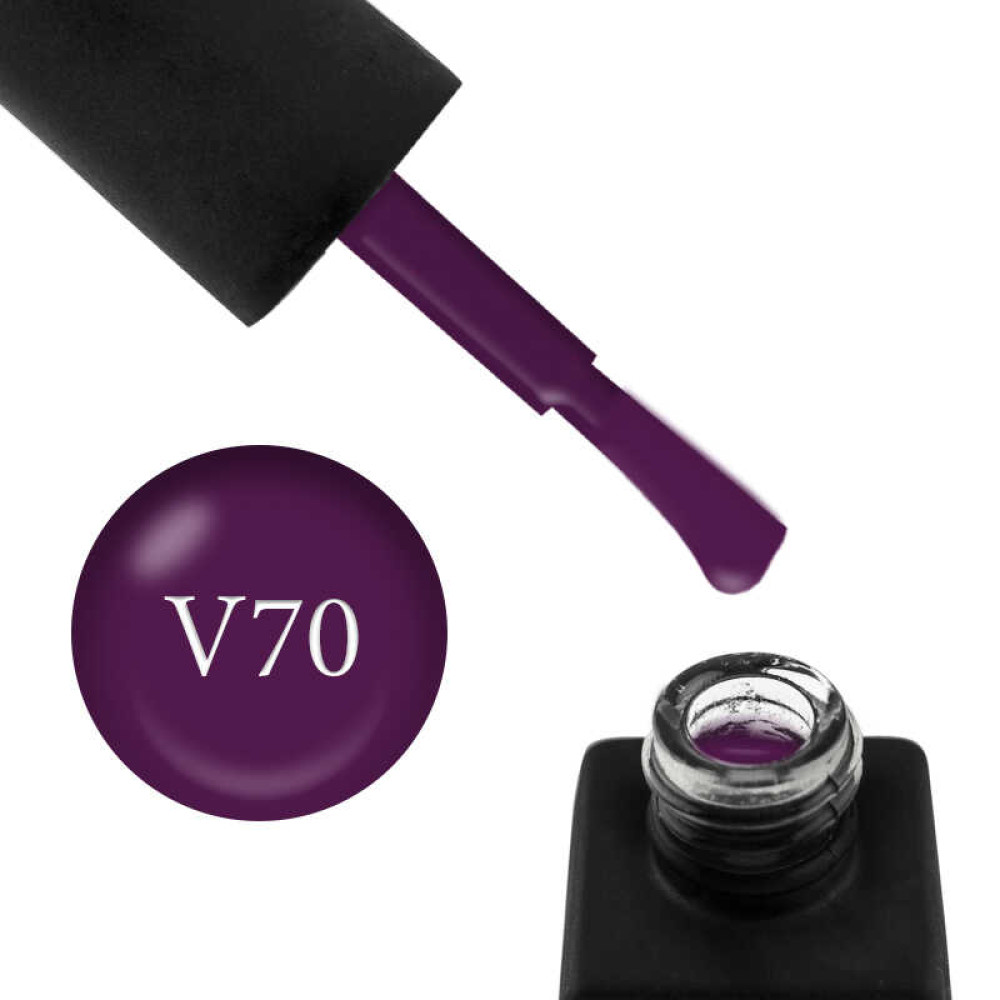 Гель-лак Kodi Professional Violet V 070 сливово-фіолетовий, 12 мл