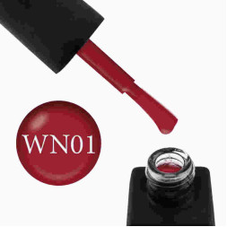 Гель-лак Kodi Professional Wine WN 001 вишневий. 8 мл