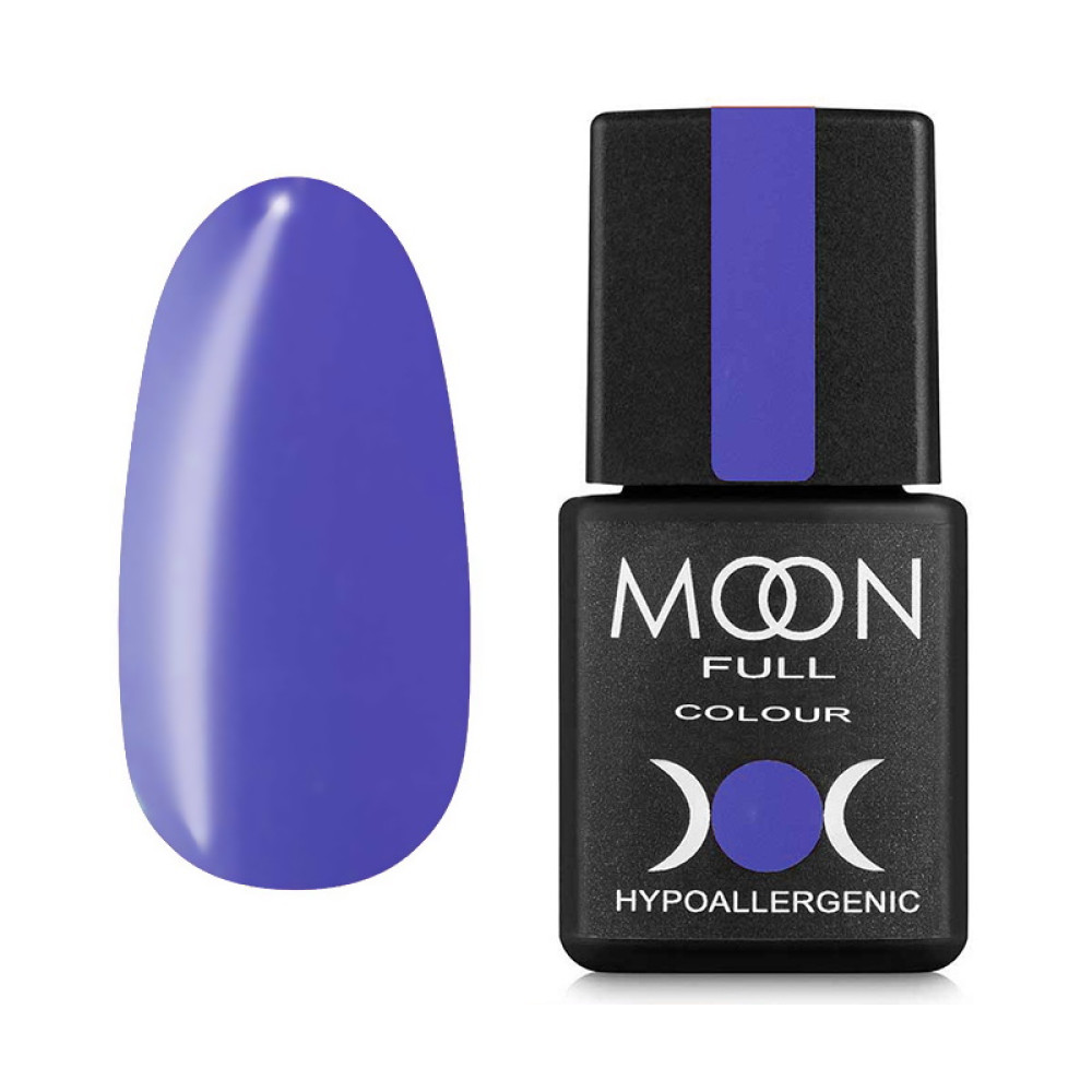 Гель-лак Moon Full Colour Summer 905 насичений лілово-фіолетовий. 8 мл
