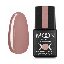 Гель-лак Moon Full Air Nude 007 бежевый темный. 8 мл