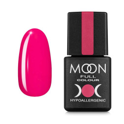 Гель-лак Moon Full Colour 123 розовый амарантовый. 8 мл