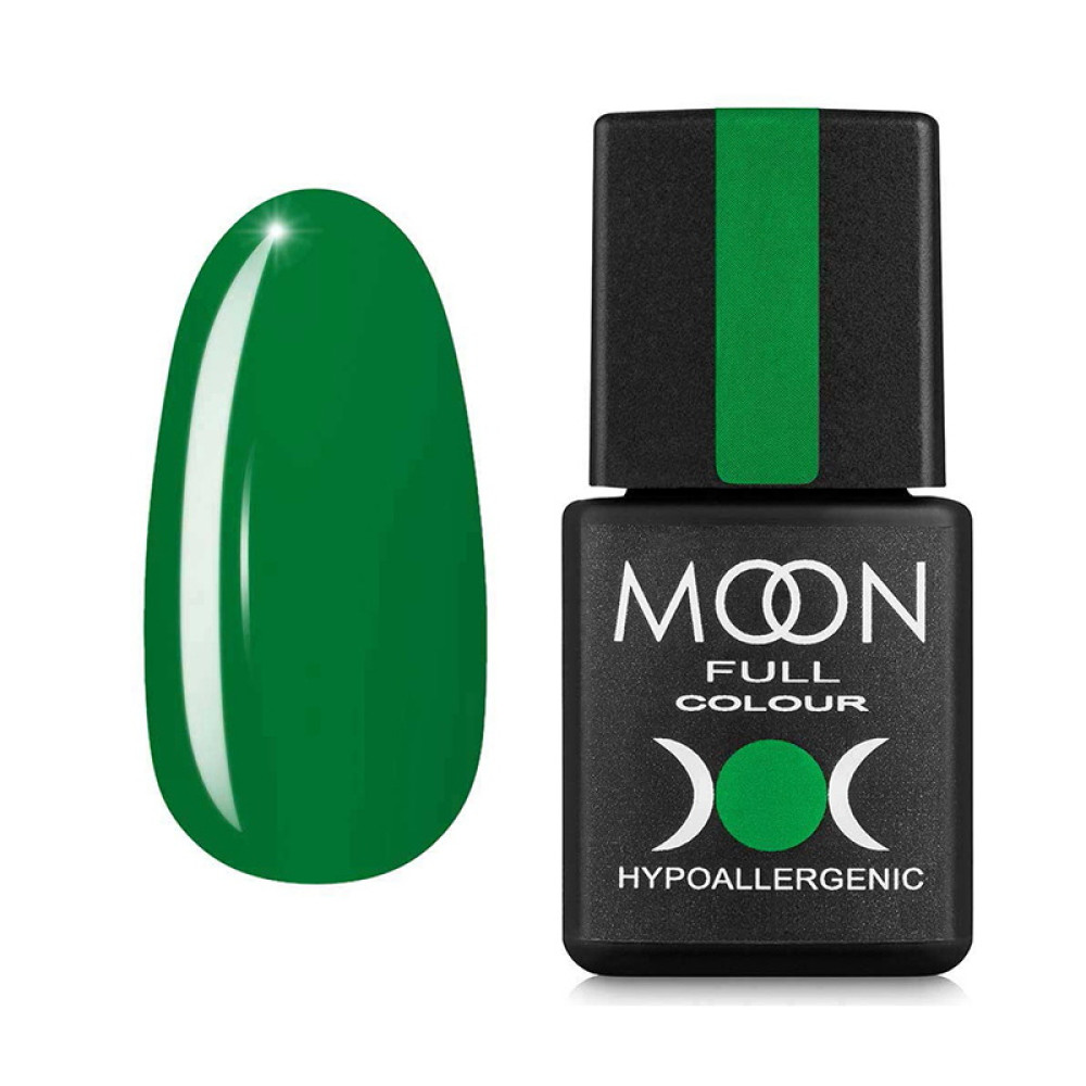 Гель-лак Moon Full Fashion Colour 244 зелений. 8 мл