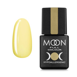 Гель-лак Moon Full Colour Summer 608 молочно-гірчичний світлий. 8 мл