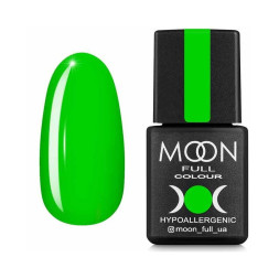 Гель-лак Moon Full Colour Neon 702 салатовий яскравий. 8 мл