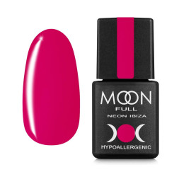 Гель-лак Moon Full Colour Neon Ibiza 717 розовая фуксия. 8 мл