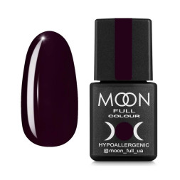 Гель-лак Moon Full Colour Winter 673 брусничный темный. 8 мл