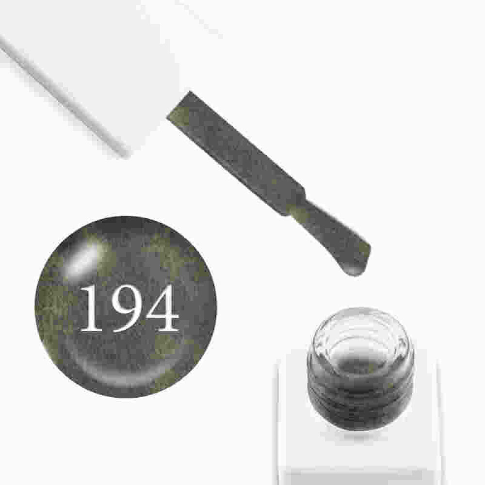 Гель-лак мармуровий Trendy Nails № 194 хакі, з флоком, 8 мл
