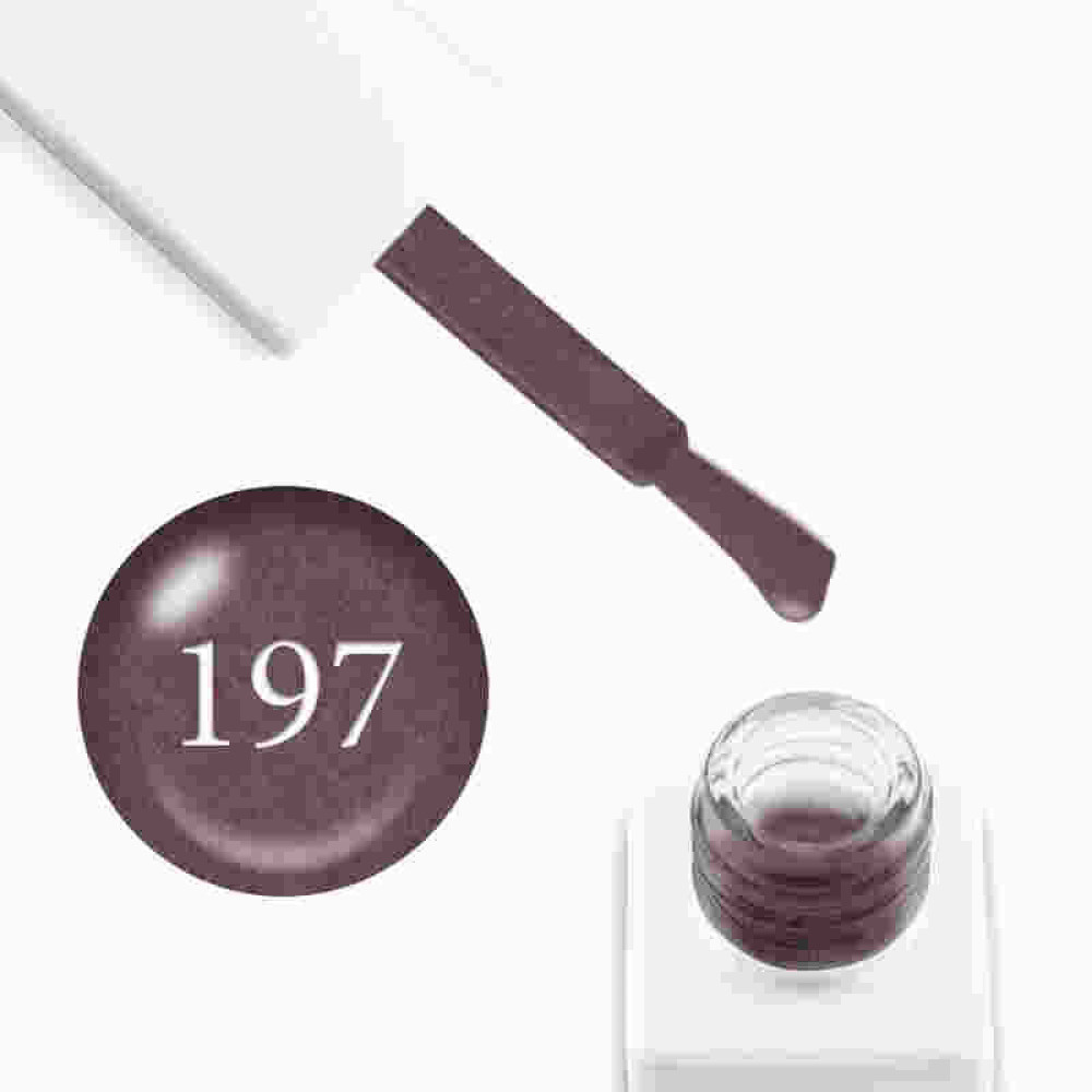 Гель-лак мраморный Trendy Nails № 197 серо-розовый, с флоком, 8 мл