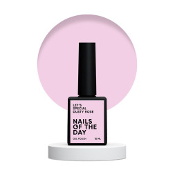 Гель-лак Nails Of The Day Lets Special Dusty Rose рожевий серпанок. 10 мл