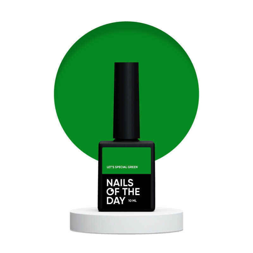 Гель-лак Nails Of The Day Lets Special Green особый зеленый. 10 мл