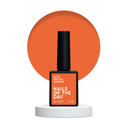 Гель-лак Nails Of The Day Lets Special Orange помаранчевий. 10 мл