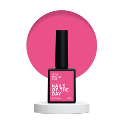 Гель-лак Nails Of The Day Lets Special Pink літній рожевий. 10 мл