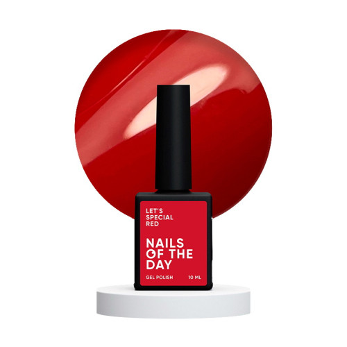 Гель-лак Nails Of The Day Lets Special Red особый красный, 10 мл, фото 1, 185 грн.