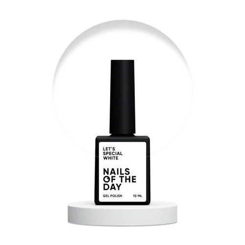Гель-лак Nails Of The Day Lets Special White особый белый, 10 мл, фото 1, 185 грн.