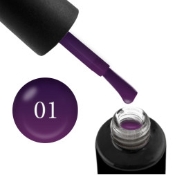 Гель-лак Naomi Thermo Collection 01 баклажанно-фиолетовый, 6 мл