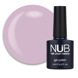 Гель-лак NUB 242 Pale Mauve бледно-лиловый. 8 мл