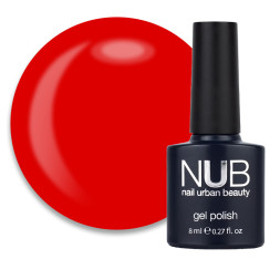Гель-лак NUB 244 Scarlet скарлет. 8 мл