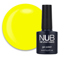 Гель-лак NUB 246 Citrus Spice лимон-лайм. 8 мл