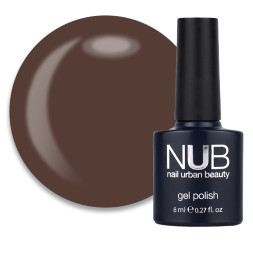 Гель-лак NUB 258 Clay какао-крем. 8 мл