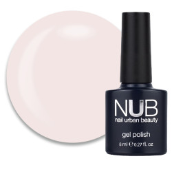 Гель-лак NUB 260 Shell молочно-лиловый фарфор. 8 мл