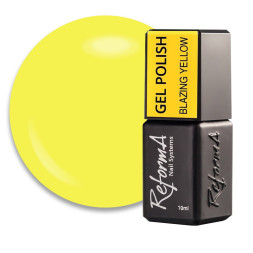 Гель-лак ReformA Couture 942940 Blazing Yellow сочный желтый. 10 мл