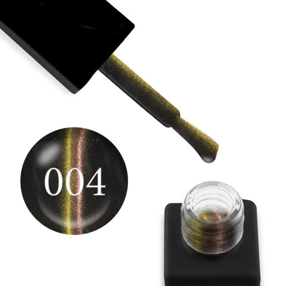 Гель-лак Trendy Nails 5D Space № 004 золотисто-жовтий полиск, 8 мл