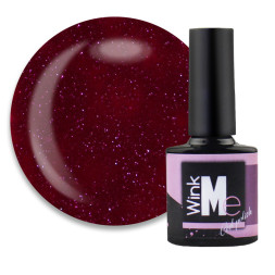 Гель-лак Wink Me Reflective 01 темный марун. светоотражающий. 8 мл