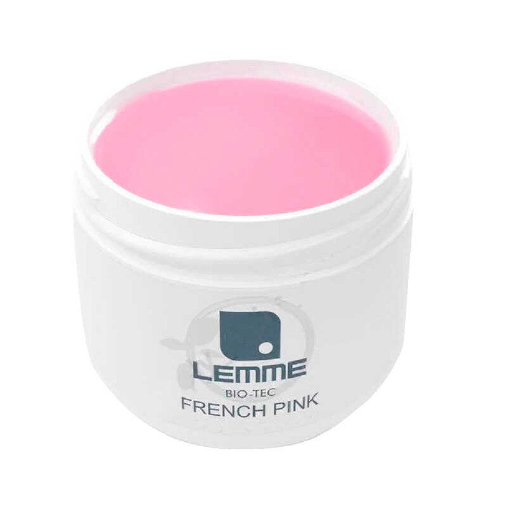 Гель однофазный камуфлирующий Lemme Bio-Tec French Pink. нежный молочно-розовый. 15 г