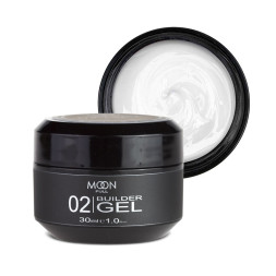 Гель моделюючий Moon Full Builder Gel 02. білий. 30 мл
