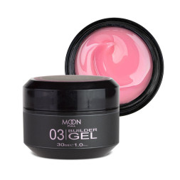 Гель моделюючий Moon Full Builder Gel 03. рожевий. 30 мл