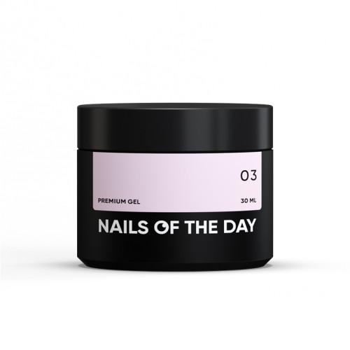 Гель строительный Nails Of The Day Premium Gel 03, молочно-розовый френч, 30 мл, фото 1, 425 грн.