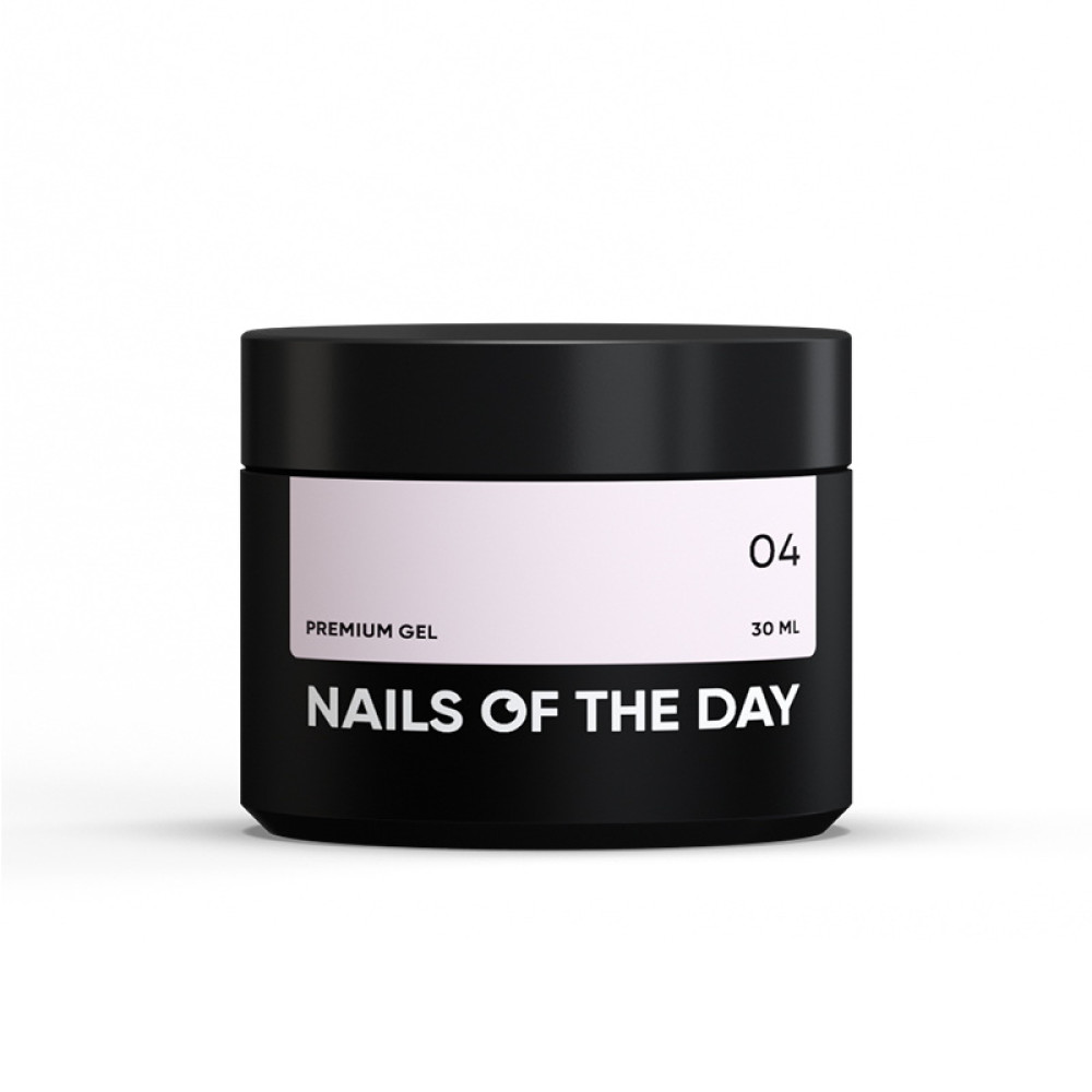 Гель строительный Nails Of The Day Premium Gel 04. светло-розовый френч. 30 мл